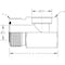 World Wide Fittings Male Flat Face O-Ring to Braze-On Bore 90 Degree Elbow 4514X10X10 - alternate 2